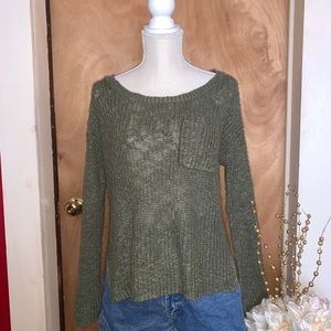 Charlotte Russe Green Sweater